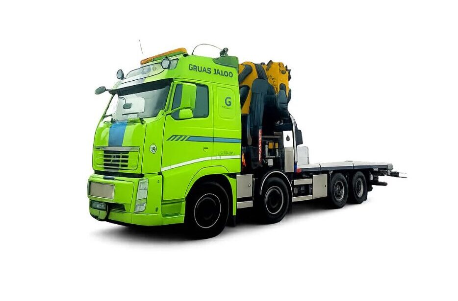camion grua volvo effer